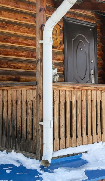 Cost of Porch Downspout Installation in San Rafael