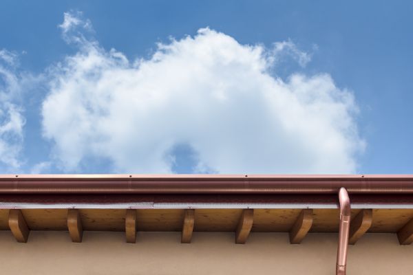 Copper Gutter Installation in San Rafael