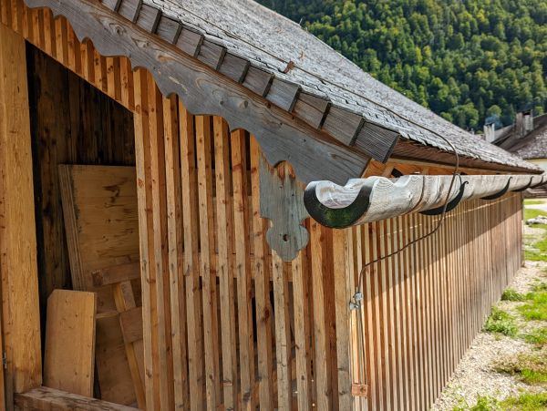 Wood Gutter Installation in San Rafael