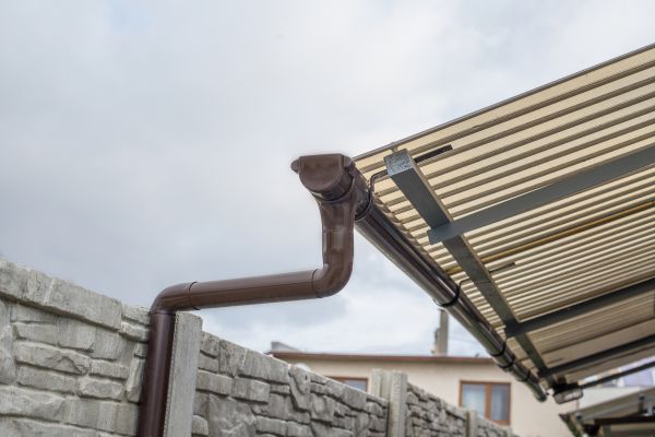 Plastic Downspout Installation in San Rafael