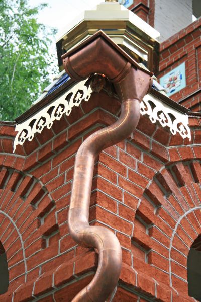 Church Downspout Installation in San Rafael