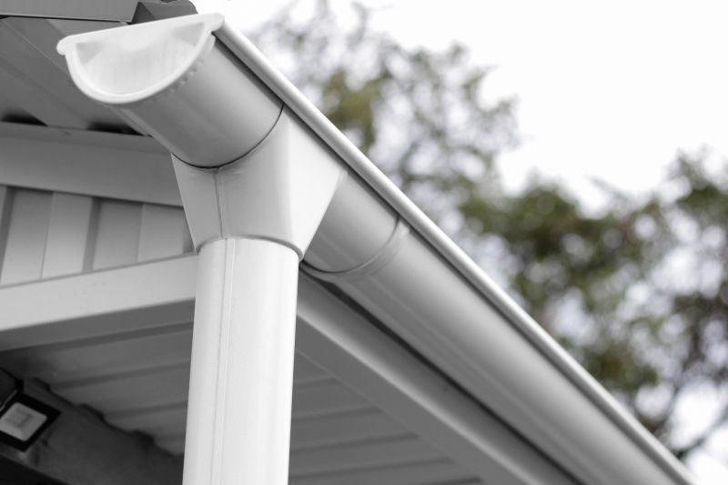 Close-up of Gutter Components